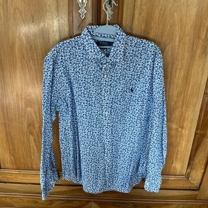 Men’s Jcrew floral button down shirt size L